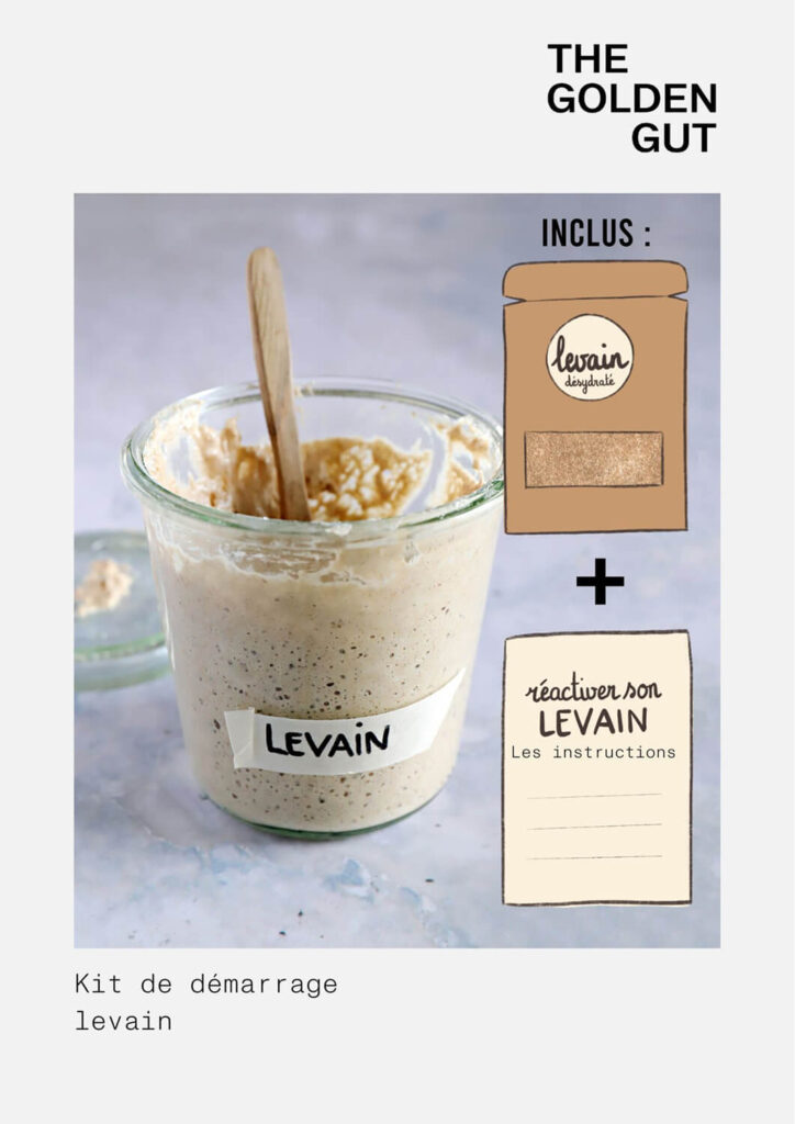 the golden gut kit de demarrage levain